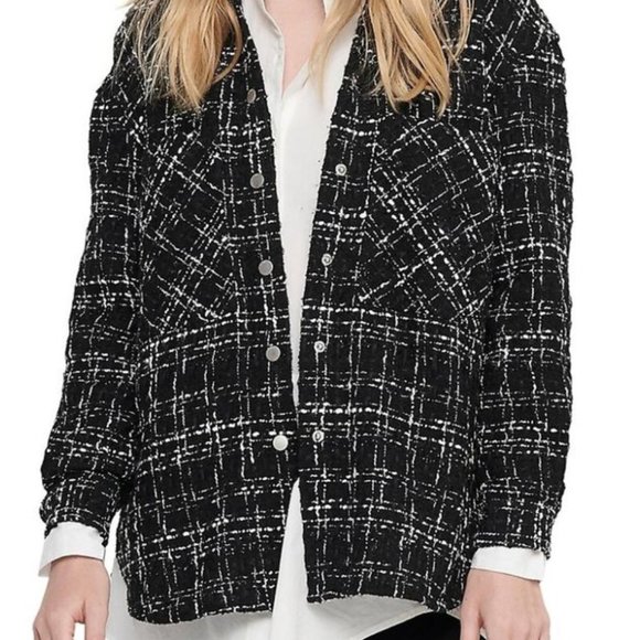 Tweed jacket loose fit - Picture 1 of 3